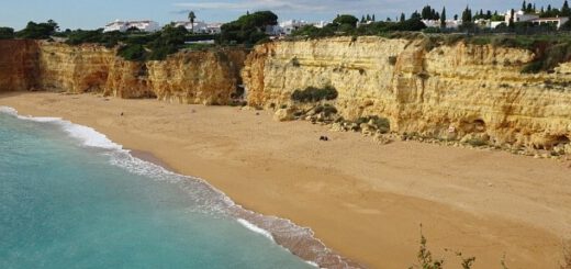 Strandspaziergang an der Algarve